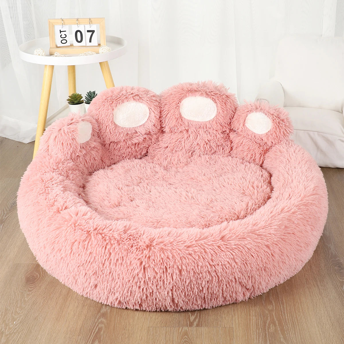 Coussin Malin Coussin pour chien 50cm Coussin pour chien | Patte rose