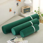 Gros coussin boudin classique | Vert - Vignette | Coussin Malin