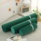 Coussin Malin Coussin tête de lit 18x50cm Gros coussin boudin classique | Vert