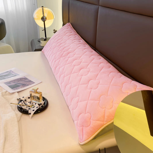 Coussin Malin Coussin tête de lit Longue housse de coussin tête de lit rose