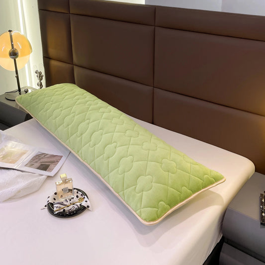 Coussin Malin Coussin tête de lit 120cm Longue housse de coussin tête de lit verte