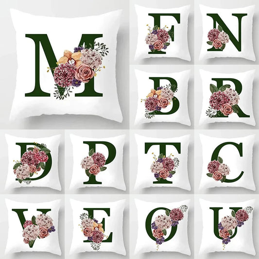 Coussin Malin Housse de coussin canapé décoratif Housse de coussin canapé décoratif lettre | A