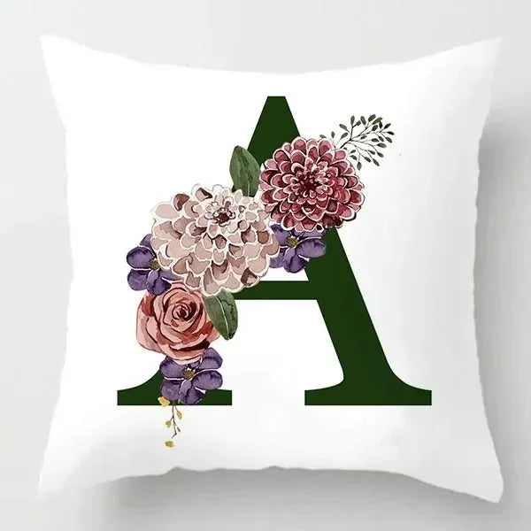 Coussin Malin Housse de coussin canapé décoratif 40x40cm Housse de coussin canapé décoratif lettre | A