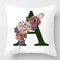 Coussin Malin Housse de coussin canapé décoratif 40x40cm Housse de coussin canapé décoratif lettre | A
