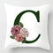 Coussin Malin Housse de coussin canapé décoratif 40x40cm Housse de coussin canapé décoratif lettre | C