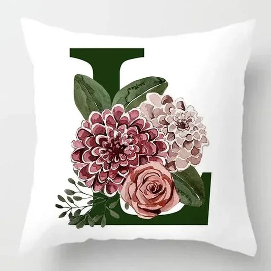 Coussin Malin Housse de coussin canapé décoratif 40x40cm Housse de coussin canapé décoratif lettre | L
