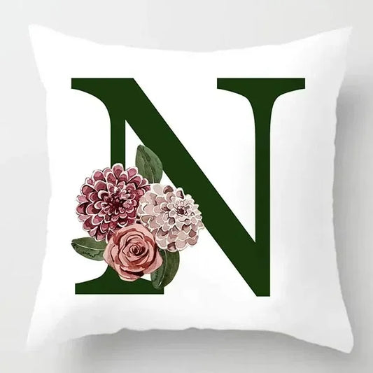Coussin Malin Housse de coussin canapé décoratif 40x40cm Housse de coussin canapé décoratif lettre | N