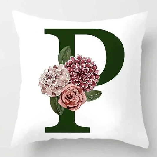 Coussin Malin Housse de coussin canapé décoratif 40x40cm Housse de coussin canapé décoratif lettre | P
