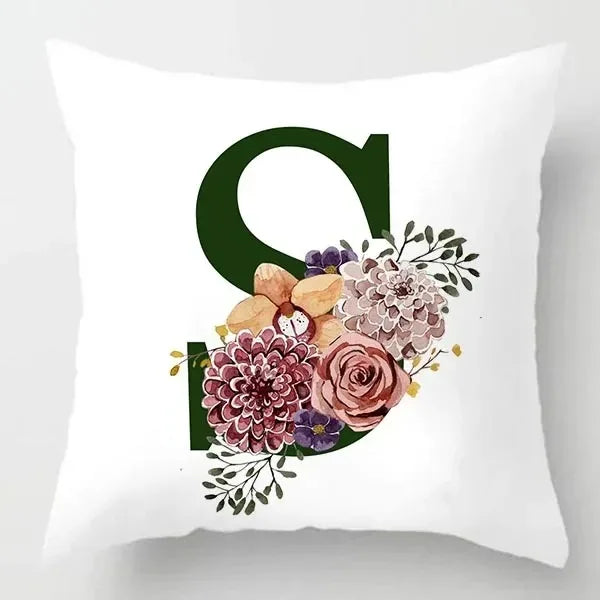 Coussin Malin Housse de coussin canapé décoratif 40x40cm Housse de coussin canapé décoratif lettre | S