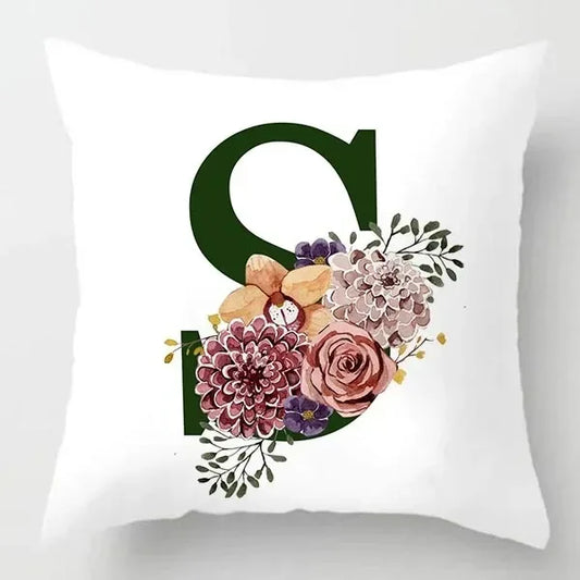Coussin Malin Housse de coussin canapé décoratif 40x40cm Housse de coussin canapé décoratif lettre | S