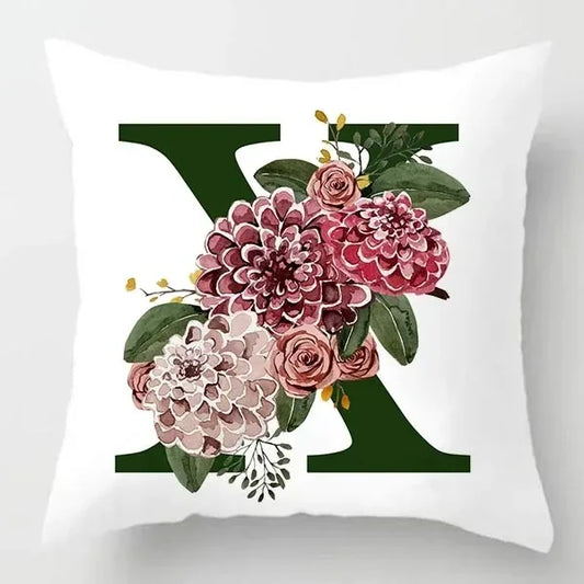 Coussin Malin Housse de coussin canapé décoratif 40x40cm Housse de coussin canapé décoratif lettre | X