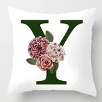 Housse de coussin canapé décoratif lettre | Y - Vignette | Coussin Malin