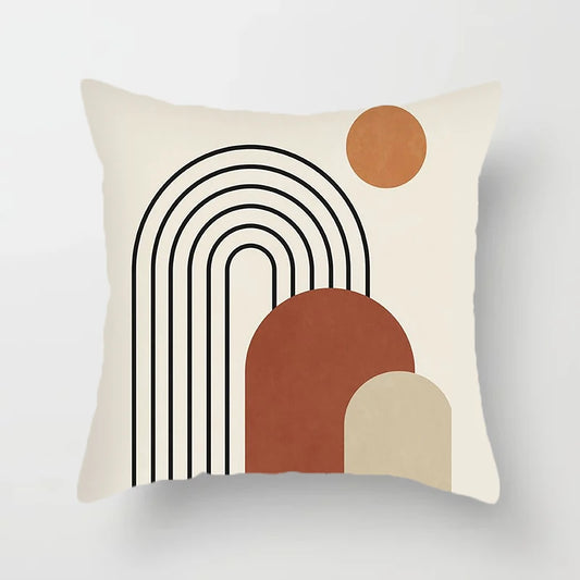 Coussin Malin 40x40cm Housse de coussin canapé décoratif lumineux | Motifs abstraits