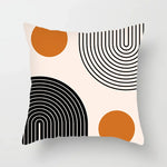 Housse de coussin canapé décoratif lumineux | Motifs abstraits - Vignette | Coussin Malin