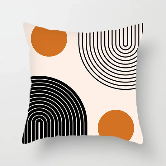 Coussin Malin 40x40cm Housse de coussin canapé décoratif lumineux | Motifs abstraits