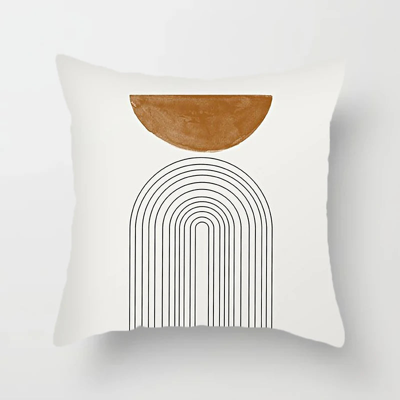 Coussin Malin 40x40cm Housse de coussin canapé décoratif lumineux | Motifs abstraits