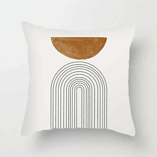 Coussin Malin 40x40cm Housse de coussin canapé décoratif lumineux | Motifs abstraits
