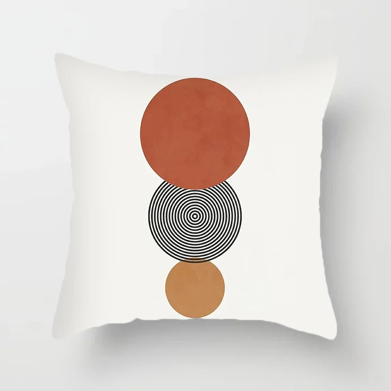 Coussin Malin 40x40cm Housse de coussin canapé décoratif lumineux | Motifs abstraits