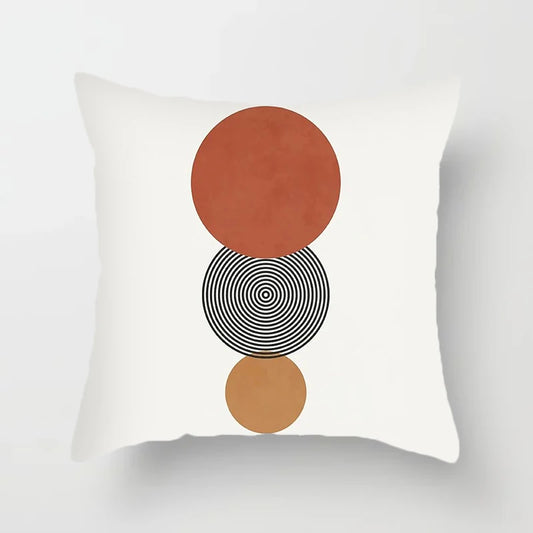 Coussin Malin 40x40cm Housse de coussin canapé décoratif lumineux | Motifs abstraits