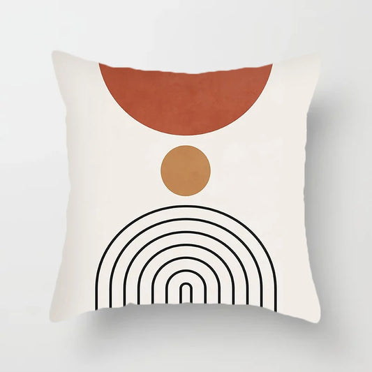 Coussin Malin 40x40cm Housse de coussin canapé décoratif lumineux | Motifs abstraits