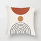 Coussin Malin 40x40cm Housse de coussin canapé décoratif lumineux | Motifs abstraits