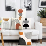 Housse de coussin canapé décoratif lumineux | Motifs abstraits - Vignette | Coussin Malin