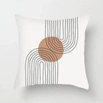 Housse de coussin canapé décoratif lumineux | Motifs abstraits - Vignette | Coussin Malin