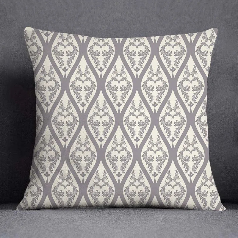 Coussin Malin 40x40cm Housse de coussin canapé décoratif nordique | Motifs géométriques