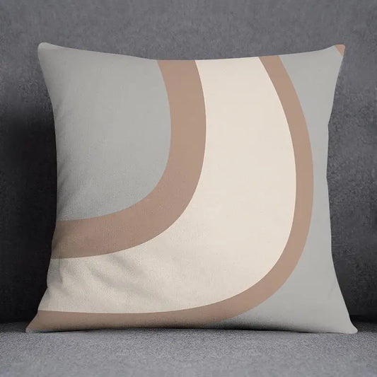 Coussin Malin 40x40cm Housse de coussin canapé décoratif nordique | Motifs géométriques