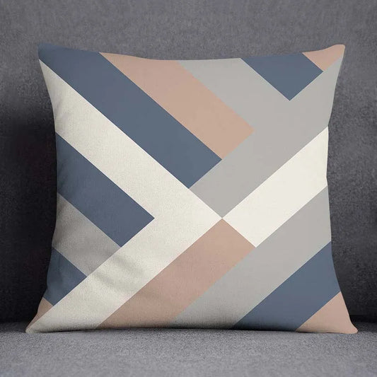 Coussin Malin 40x40cm Housse de coussin canapé décoratif nordique | Motifs géométriques
