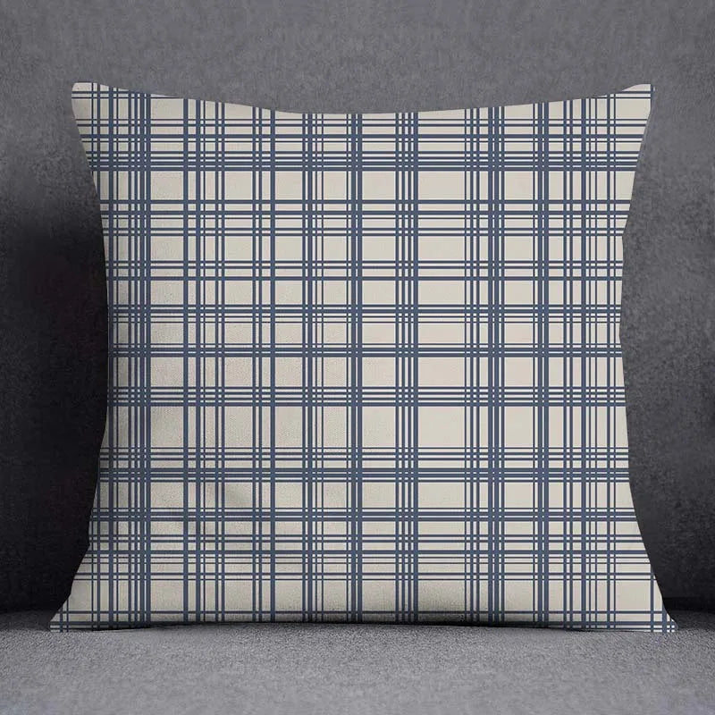 Coussin Malin 40x40cm Housse de coussin canapé décoratif nordique | Motifs géométriques