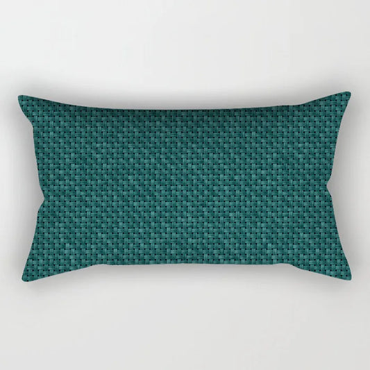 Coussin Malin Housse de coussin canapé rectangulaire bleuté | Classique