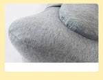 Coussin à mémoire de forme dorsal | Gris clair - Vignette | Coussin Malin