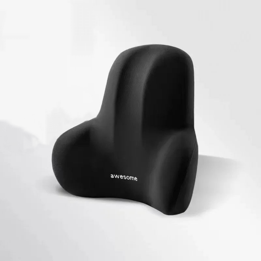 Coussin Malin Memory Foam Lumbar Back Cushion for Car Office Gaming Chairs and Postpartum Waist Support Multi Functional Pain Relief Pillow