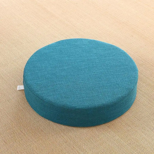 Coussin Malin Lake blue / 40X6 CM Yoga Meditate PEP Hard Texture Meditation Cushion Backrest Pillow Japanese Tatami Mat Removable and Washable 40X6CM