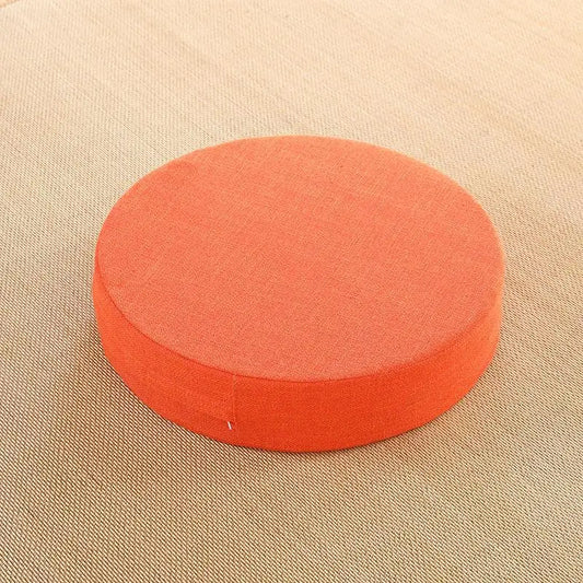 Coussin Malin Orange / 40X6 CM Yoga Meditate PEP Hard Texture Meditation Cushion Backrest Pillow Japanese Tatami Mat Removable and Washable 40X6CM